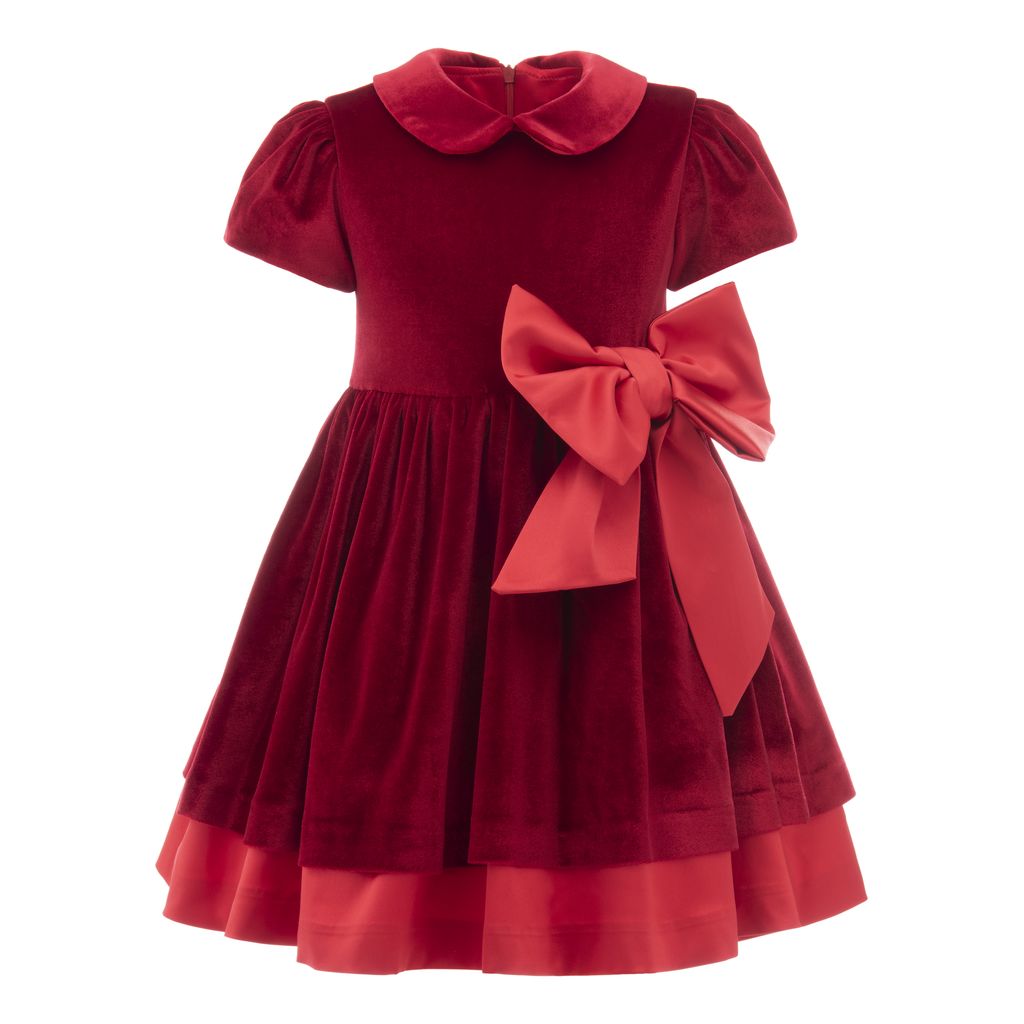 Winter Princess Velvet Baby Dress For Girls With Plaid Ruffle, Long  Sleeves, And Thicken Fabric Sweet And Warm Vestido For Children And Infants  G1129 From Yanqin05, $16.76 | DHgate.Com